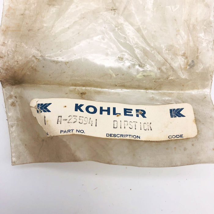 Kohler A235941 Dipstick OEM NOS Superseded to A-235941-S Open 12