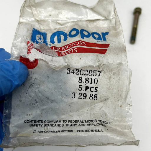 Mopar 34202857 Screw Socket Head for Brakes 1ct OEM NOS Open 2