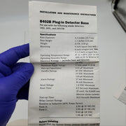 System Sensor / Honeywell B402B Plugin Detector Base 4