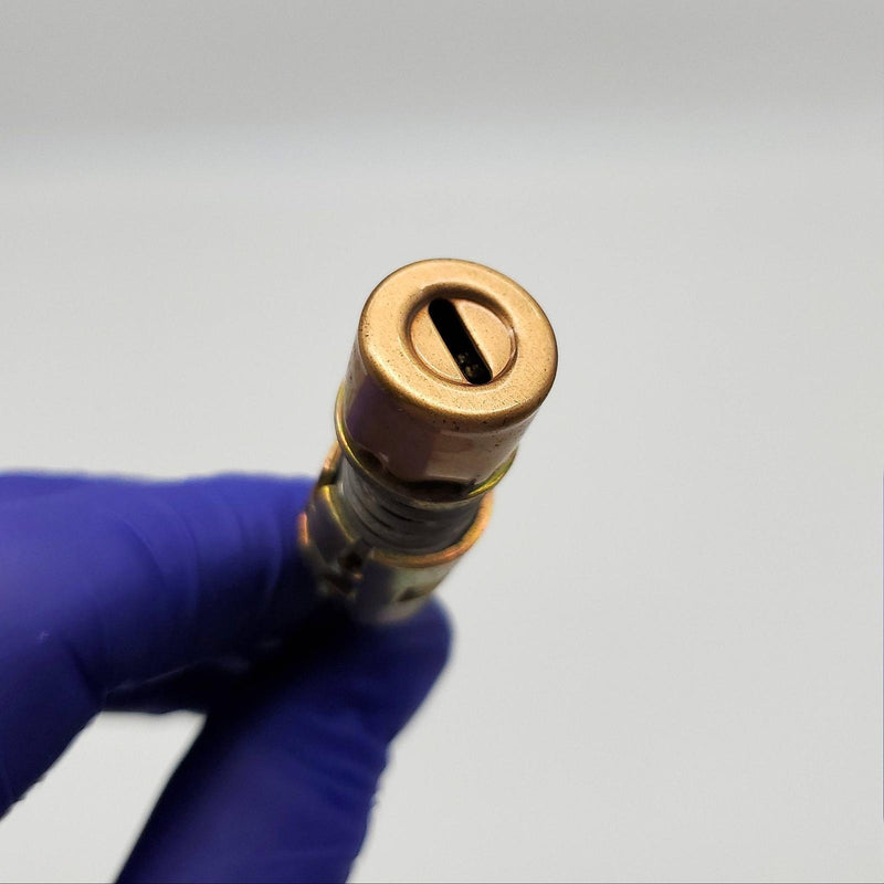 Schlage 01-056 Plunger & Button Inside Satin Bronze Privacy Knob A40S 4.25" L 1