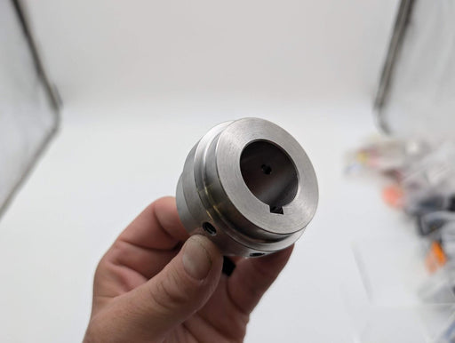 Rexnord 10287370 Coupling Hub 1-1/8" Bore 1/4" x 1/8" Keyway Steel 2