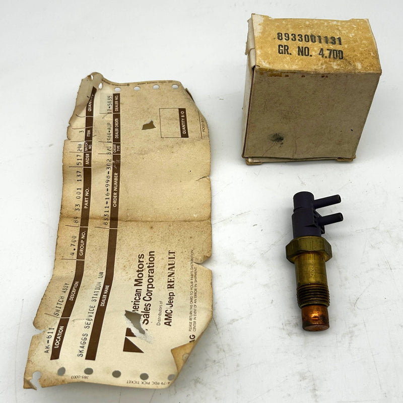 AMC Jeep 33001131 Vacuum Switch for Emission Controls OEM NOS 1984 Open