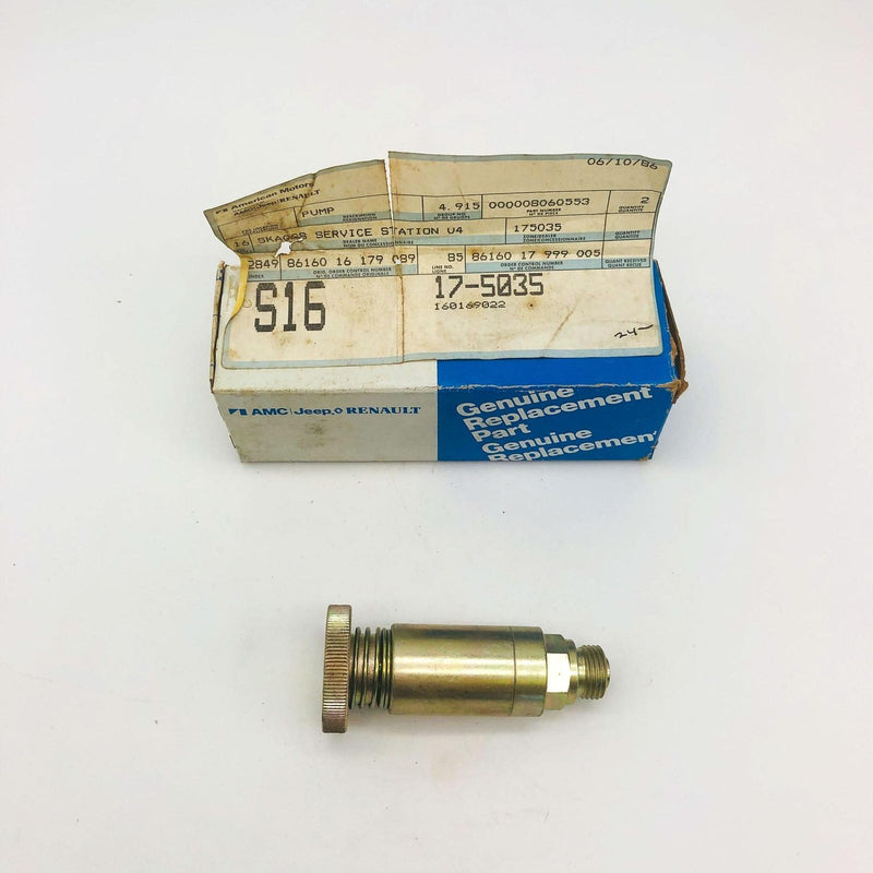 AMC Jeep 8060553 Priming Pump for Fuel Injection Feed OEM NOS 81-85 Isuzu Diesel 6