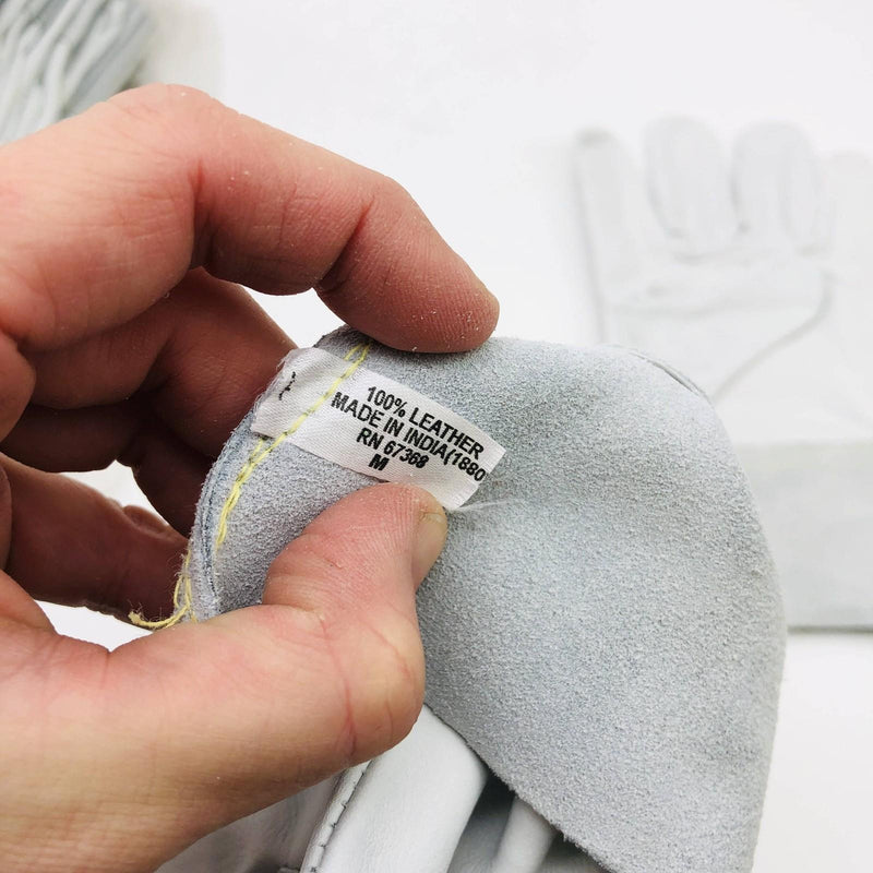 PIP 75-2022 Welders Gloves Sz Medium Top Grain Cowhide Leather Mig Tig 12 Pairs 2