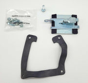 Hoffman F44LSGQR Flat Sealing Plate Lay-In Hinged Cover 4" x 4" Quick Release 1