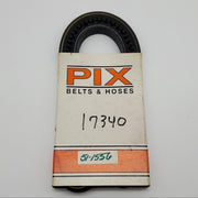 Pix 17340 Belt 0.53" Width 34" Length Cogged V-Belt 1