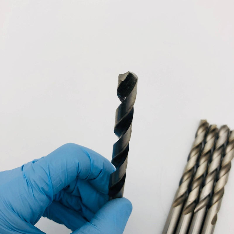 Cle-Line C62894 GP Jobber Drill Bit 1898 9.6MM HSS Right Hand Cut Pack of 5 6