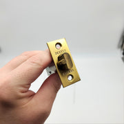 Dexter Satin Brass Latch Deadlatch 2-3/4" Backset 53817 Vintage USA Made 2