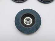 Tex Tuff 4-1/2" Flap Discs 60 Grit T29 5/8"-11 Arbor Hole 1686572 Pack of 10 3