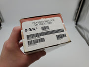 Arrow Door Knob Classroom Lock Satin Chrome 2-3/4" Backset SFIC Ready M17DD NOS 3