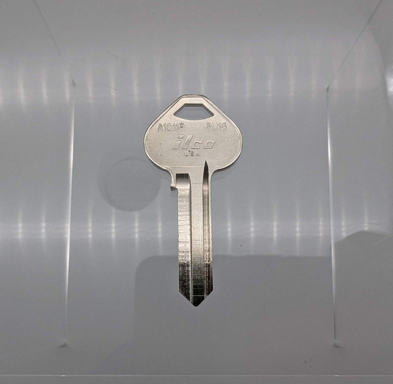 10x Ilco A1011P / RU16 Key Blanks 6 Pin for Russwin 981-6 Nickel Plated 1