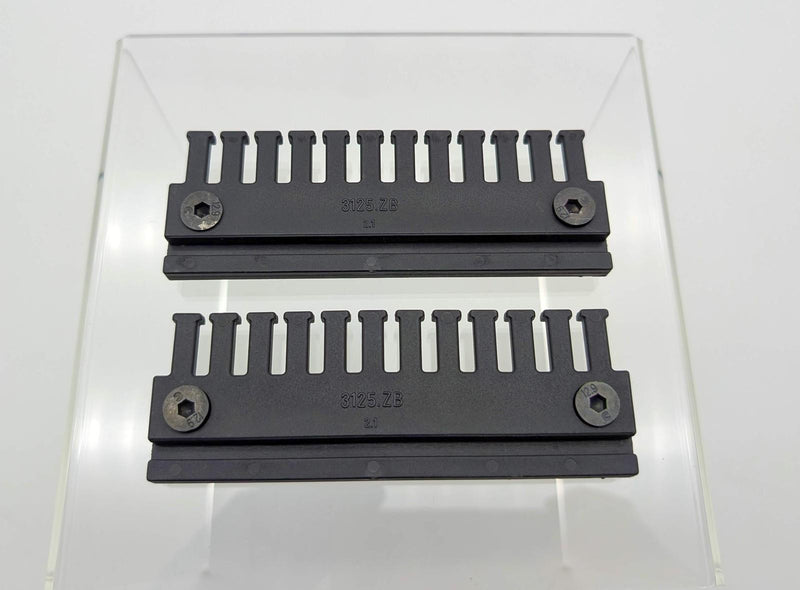 Igus 3125.ZB Tiewrap Plate 12 Teeth 4.29" Width Pack of 2 1