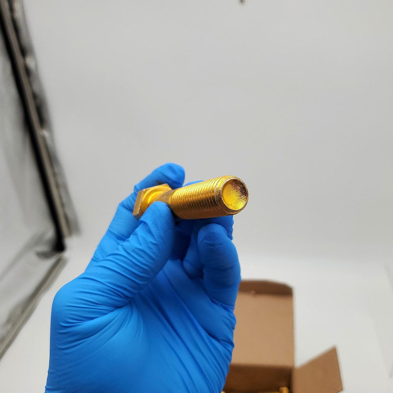 FalconGrip 5/8-11 x 3" Hex Cap Screws Grade 8 FA68102 Yellow Zinc Pack of 25 3