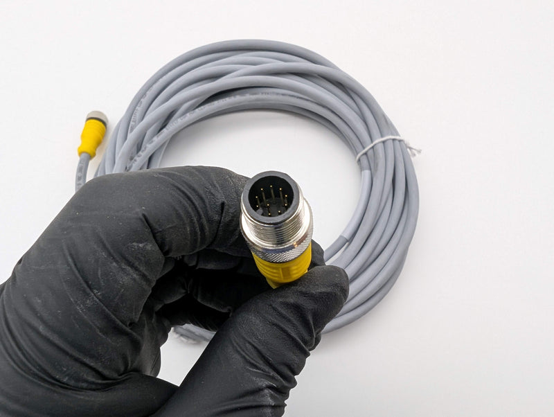 Turck RKC 10T-10-RSC 10T/S90 Actuator Sensor Cable 10 Pin M12 Male to Fem 10 M