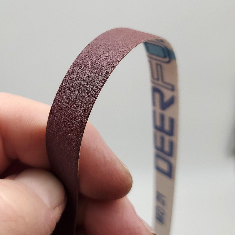 Congress Tools 1/2" Sanding Stick Belts 240 Grit Aluminum Oxide SB122 Pack of 50 2