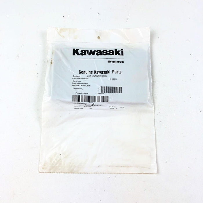 Kawasaki 110137034 Air Filter Element Pre OEM New Old Stock NOS 6