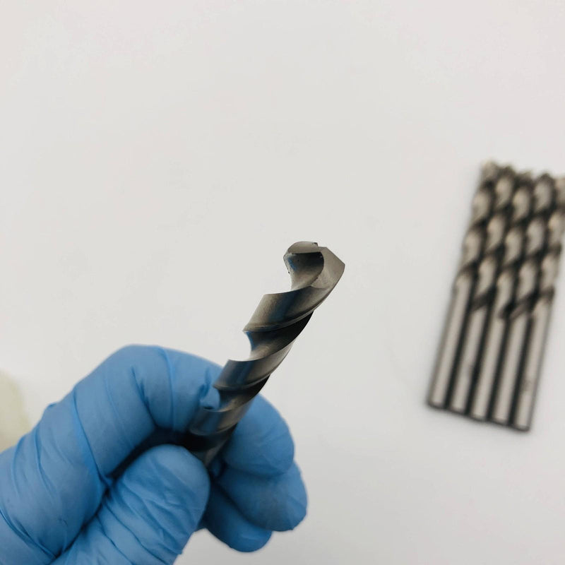 Cle-Line C62894 GP Jobber Drill Bit 1898 9.6MM HSS Right Hand Cut Pack of 6 4