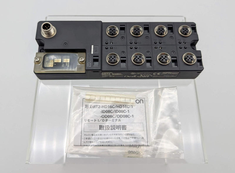 Omron DRT2-ID08C Remote Terminal Smart Slave IP67 8 NPN Inputs 1