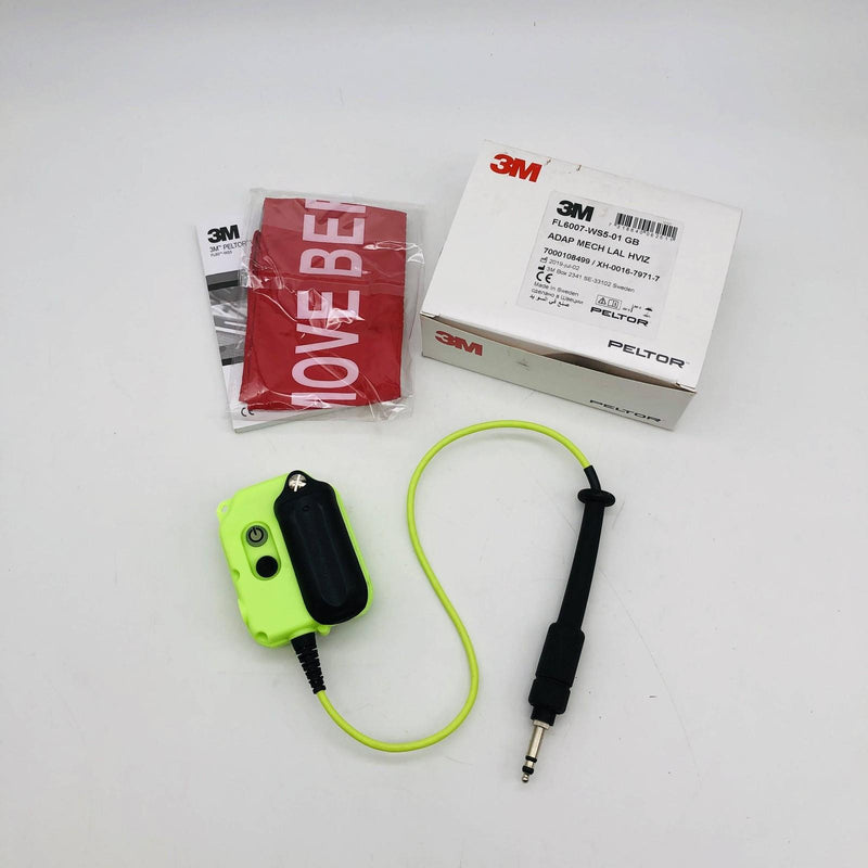 3M Peltor FL6007-WS5-01 GB WS Adapter Aircraft Ground Mechanic Hi-Viz 7000108499 10
