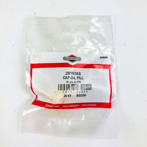 Briggs and Stratton 281658S Oil Fill Cap OEM New Old Stock NOS Sealed 2