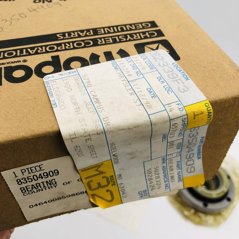 Mopar 83504909 Bearing Front Wheel OEM New Old Stock NOS Open 4