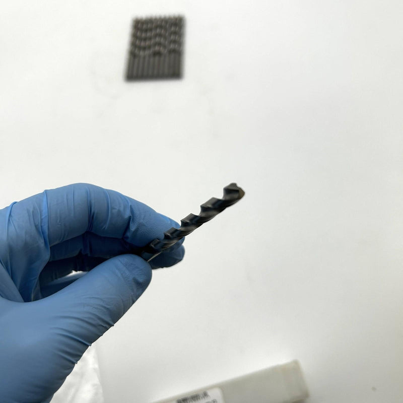 12pk Cle-Line C22973 Jobber Drill Bit 1898 LET-D HSS Bright 2 Flutes 5XD Radial 7