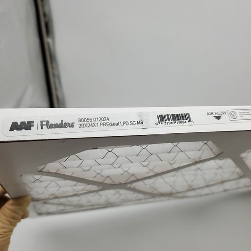 AAF Flanders 20x24x1 Air Filters Merv 8 Pre-Pleat 80055.012024 Pack of 12 2