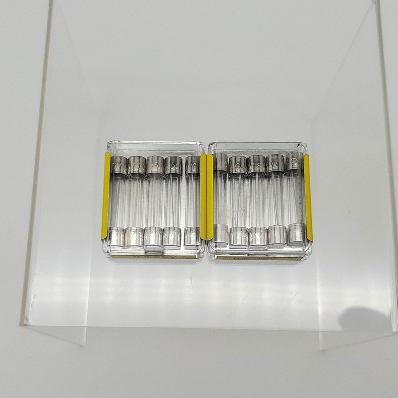 Bussmann AGC-8-R Fuses 8A 250V Fast Acting Glass Pack of 10 2