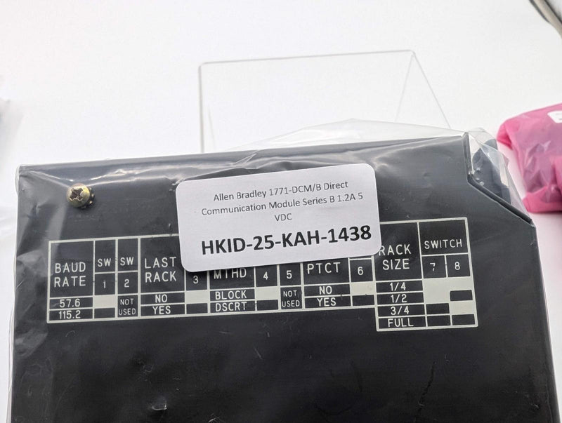 Allen Bradley 1771-DCM/B Direct Communication Module Series B 1.2A 5 VDC 6