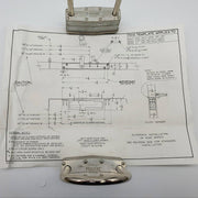 LCN 3030 Closer Arm Regular Brass Finish 3030 Concealed Closers Non-Handed 10