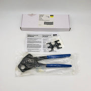 PureFlow 41744 Crimp Hand Tool 3/4in Pex Zero Lead Compact Angled Blue Version D 9