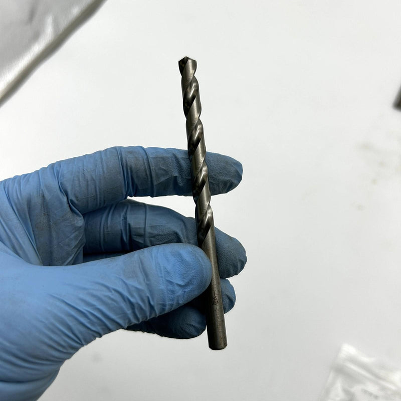 8pk Cle-Line C22977 Jobber Drill Bit 1898 Let-I HSS Bright 2 Flutes Right Hand 6