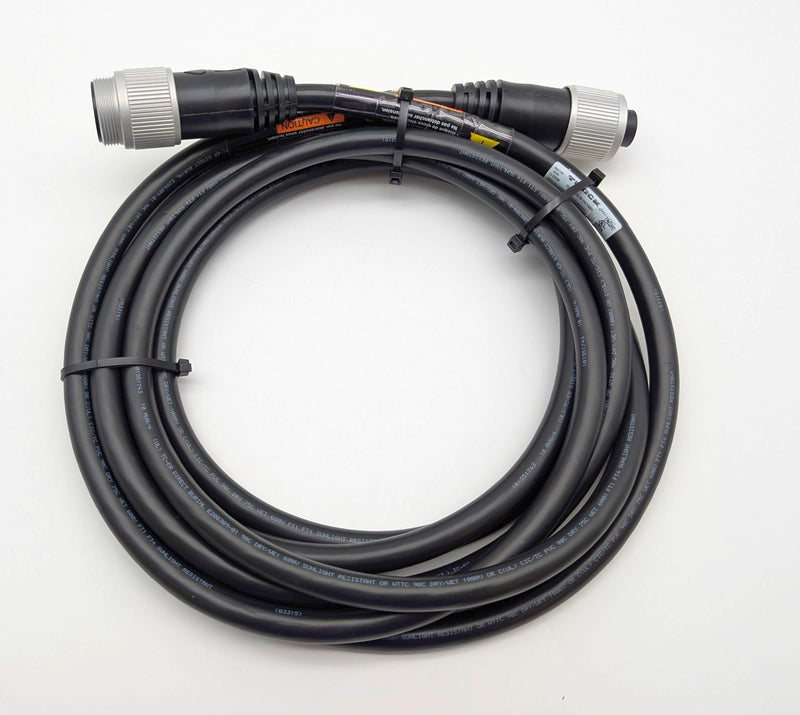 Turck GSDA GKDA 40-5M/S4000 Powerfast Cable 4 Pin Male to Female 5 Meter 35 AMP