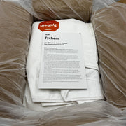 Dupont Tychem 4000 Coverall White 2XL Open Wrist Ankle SL120BWH2X001200 12Pk 8