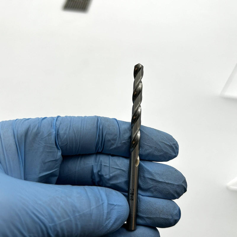 12pk Cle-Line C62851 Jobber Length Drill 1898 5.3mm General Purpose HSS Bright 3