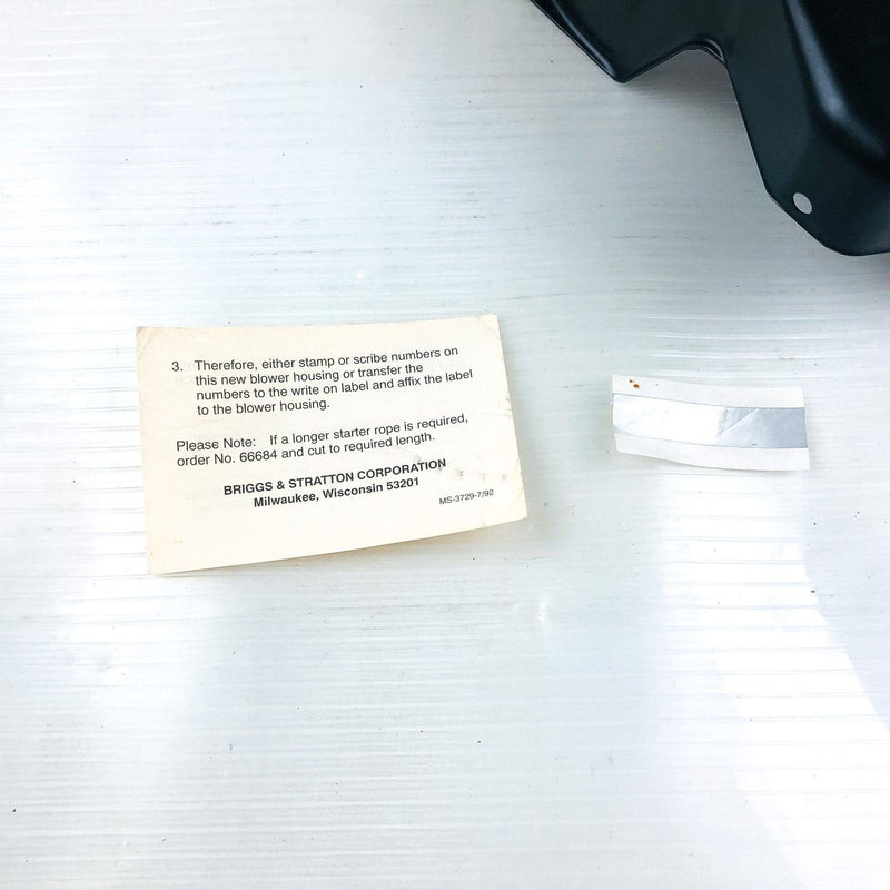 Briggs and Stratton 697908 Housing Blower for Engine Genuine OEM New in Box 4