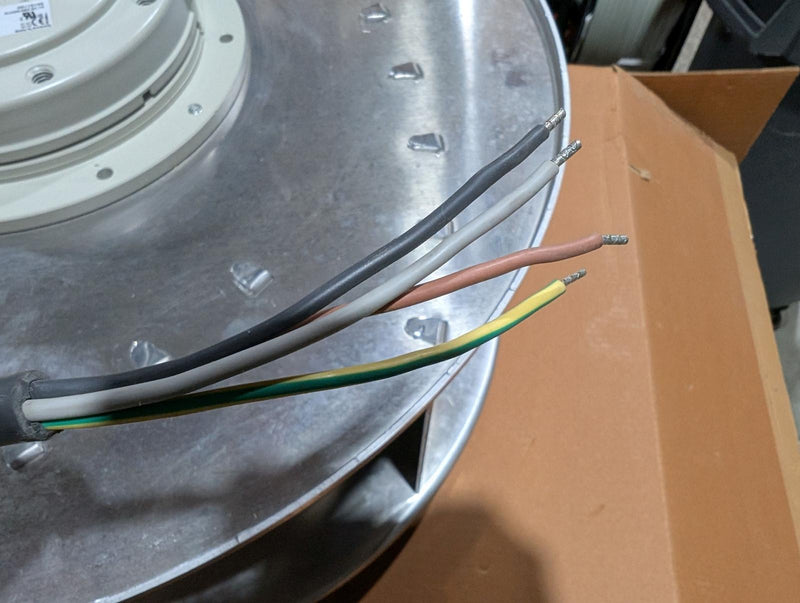 Ziehl-Abegg RH56M-6EK.6K.1R Centrifugal Fan 5A 230V 1.1kW 1040 RPM 127783