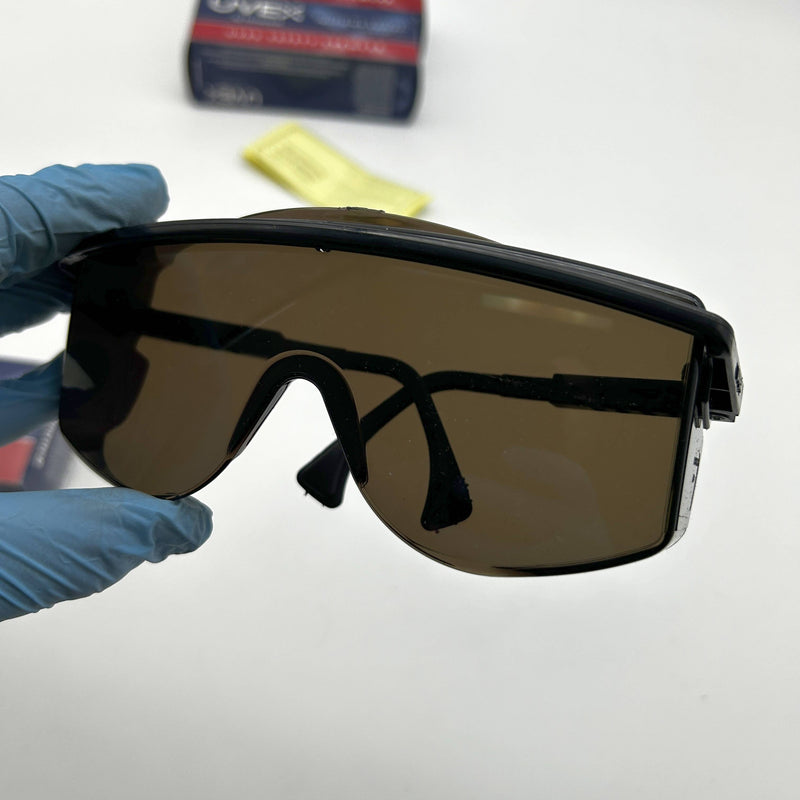 Uvex S2506 Safety Glasses Astro OTG 3001 Black Frame SCT Gray UD Lens 3 Pairs
