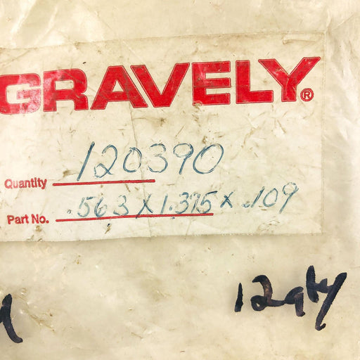 Gravely 120390 Washer Flt .563x1.375x.109 OEM NOS Replcd 06401012 Clear 2
