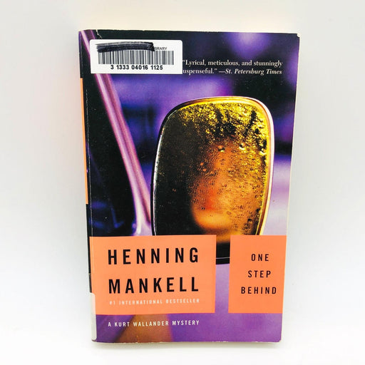 One Step Behind Henning Mankell Paperback 2002 Kurt Wallander Mystery 1