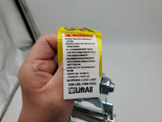 LiftAll 2" 10k Ratchet Strap Tiedown Fixed U-Hook 1" OAL 3300 lb Working UH10Y 2