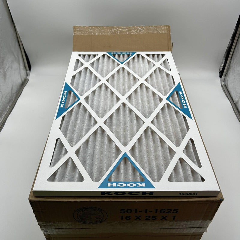 Koch 102-701-007 Filter 16x25x1 Multi Pleat XL HC8 Merve 8 Synthetic Pack of 12 7