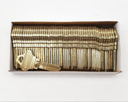 50x Schlage Key Blanks 35-100 F Keyway Nickel Silver 5 Pin Standard Bow NOS 4