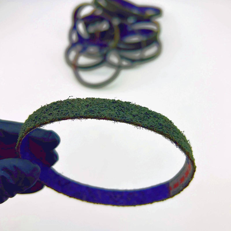 3M Scotch Brite 64466 Sanding Belt 1/2in x 12in AO DF-BL Fine Non Woven 17pk 5