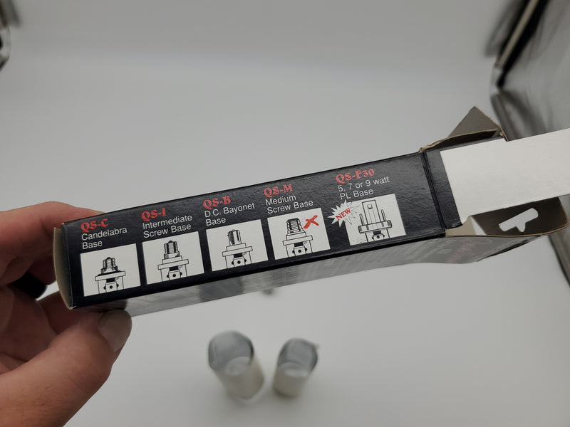 Emergi-Lite QSM-M LED Exit Sign Replacement Lamps Medium Screw Base Pack of 2 7