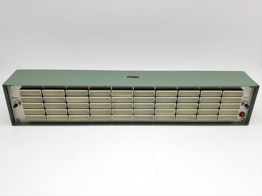 Ademco 538 Display Panel for Mini-Modularm 50 Segment 19"L x 3-5/8"H NOS 1