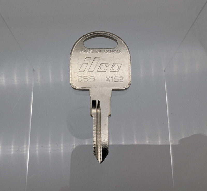5x Ilco B59 Key Blanks fits 1987–1993 Cadillac Allante Nickel Plated X162 1
