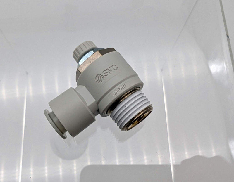 SMC AS4201F-04-12S Speed Control Fitting 12mm Tube 0.1 to 1 Mpa 1