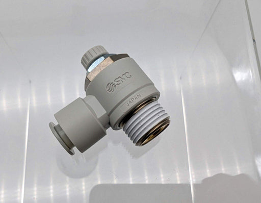 SMC AS4201F-04-12S Speed Control Fitting 12mm Tube 0.1 to 1 Mpa 1