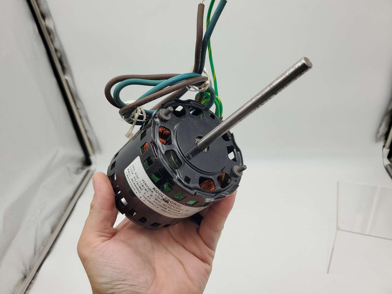 Kooltronic JB1N005N 1/25HP Motor 1.4A 115V 3000 RPM 2x 0.32" D 3.82" L Shaft 3